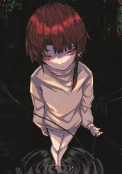 Rule 34 | absurdres, highres, iwakura lain, red eyes, serial experiments lain, solo, tagme