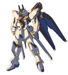 Rule 34 | clenched hands, gundam, gundam seed, gundam seed destiny, highres, looking down, md5 mismatch, mecha, mecha focus, mechanical wings, mobile suit, resolution mismatch, robot, science fiction, solo, source larger, strike freedom gundam, takahashi masaki, v-fin, wings, yellow eyes