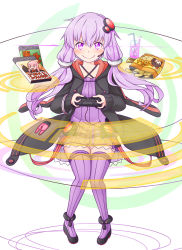 Rule 34 | &gt;:), &gt;:d, &gt; &lt;, 1girl, :d, animal hood, black footwear, black hair, blunt bangs, bow, brown eyes, character print, chips (food), closed mouth, coaster, controller, cup, dress, drink, drinking glass, drinking straw, food, game controller, hair between eyes, hair bow, hair ornament, hair tubes, hakurei reimu, harada (sansei rain), holding, hood, hooded jacket, ice, ice cube, jacket, knees together feet apart, kotonoha akane, long hair, long sleeves, looking at viewer, low twintails, open clothes, open jacket, open mouth, outstretched arm, pink hair, playstation controller, potato chips, purple dress, purple eyes, purple hair, purple thighhighs, rabbit hood, red bow, shoes, short hair, short hair with long locks, sidelocks, smile, thighhighs, touhou, twintails, v-shaped eyebrows, video game, vocaloid, voiceroid, white background, yukkuri shiteitte ne, yuzuki yukari