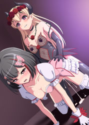 Rule 34 | 2girls, ass grab, bang dream!, black gloves, black legwear, blonde hair, blush, bow, breasts, breasts out, clothed sex, collarbone, crying, cum, cum in pussy, doggystyle, dress, elbow gloves, evil, evil smile, fishnet top, fishnets, flower, flower on head, frilled dress, frills, futa with female, futanari, gloves, hanging breasts, highres, kneeling, latex, latex gloves, latex legwear, long hair, medium breasts, medium hair, mitake ran, multiple girls, nipples, no panties, open mouth, cum overflow, pasties, pink bow, pink dress, plant, rape, rose, sakamata (sakamata4), sex, sex from behind, shiny clothes, shiny skin, shirasagi chisato, sideboob, simple background, small breasts, smile, symbol-shaped pupils, tears, thighhighs, thighs, thorns, torn clothes, torn dress, vaginal, vines, white gloves, white legwear