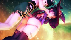 Rule 34 | 1boy, 1girl, 3d, anal, animated, ass, black hair, breasts, clothed sex, genshin impact, hat, hetero, highres, large breasts, looking back, mona (genshin impact), penis, sex, sex from behind, shoulder grab, sound, subject06855, tagme, venti (genshin impact), video, witch hat