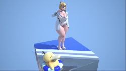 Rule 34 | 1girl, 3d, animated, ass, bare legs, blonde hair, blue eyes, breasts, cleavage, cowboy shot, creatures (company), curvy, game freak, gen 1 pokemon, grin, highres, huge ass, jacket, large breasts, legs, legs together, looking at viewer, misty (pokemon), nintendo, one-piece swimsuit, open mouth, pokemon, pokemon (creature), pokemon hgss, pool, psyduck, short hair, sideboob, sleeping, smile, solo, standing, swimsuit, tagme, tan, tanline, thick thighs, thighs, usukeninja, video, white one-piece swimsuit, wide hips