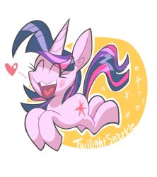 Rule 34 | character name, full body, gashi-gashi, heart, horns, my little pony, my little pony: friendship is magic, no humans, single horn, solo, twilight sparkle, white background