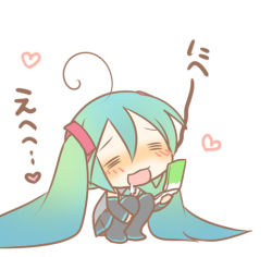 Rule 34 | 1girl, ahoge, cellphone, chibi, hatsune miku, hugging own legs, long hair, lowres, md5 mismatch, phone, solo, squatting, thighhighs, translation request, twintails, very long hair, vocaloid, y ojisan