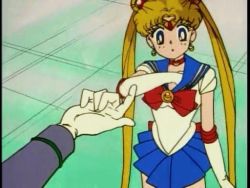 Rule 34 | 1990s (style), animated, animated gif, bishoujo senshi sailor moon, blonde hair, blue eyes, bow, choker, earrings, jewelry, long hair, miniskirt, sailor moon, screencap, skirt, tagme, tiara, tsukino usagi, twintails