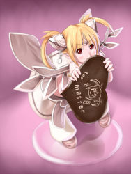 Rule 34 | chocolate, female sword spirit, highres, hitosizuku, mabinogi, pointy ears, solo, twintails, valentine, wings