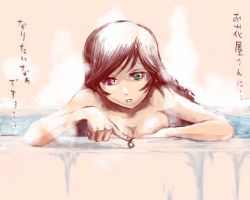 Rule 34 | 00s, 1girl, bath, breasts, cleavage, heterochromia, jewelry, medium breasts, melancholy, nude, aged up, ring, rozen maiden, solo, suiseiseki, translation request