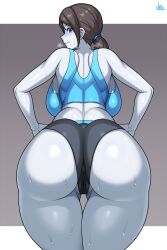 Rule 34 | 1girl, absurdres, ass, highres, nintendo, solo, tagme, wii fit, wii fit trainer