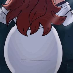Rule 34 | 1girl, android 21, animated, animated gif, ass, back, backboob, breasts, brown hair, clothes, unworn clothes, dragon ball, dragon ball fighterz, elbow gloves, emboquo, female focus, gloves, huge ass, large breasts, long hair, looking back, open clothes, solo, thighhighs