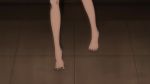 Rule 34 | 1girl, animated, arm support, bare legs, barefoot, breasts, come hither, cuffs (company), feet, flat chest, highres, kasugano sora, legs, long hair, long legs, naughty face, nipples, open clothes, open shirt, presenting, seductive gaze, seductive smile, shirt, sitting, skirt, smile, solo, spread legs, spread toes, thighs, toes, topless, twintails, video, white hair, yosuga no sora