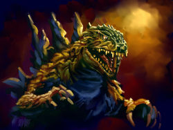 Rule 34 | dinosaur, giant, giant monster, godzilla, godzilla (series), grimbro, kaijuu, monster, spikes, toho