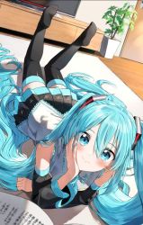 Rule 34 | artist request, hatsune miku, looking at viewer, tagme, twintails, vocaloid