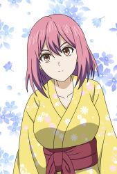 Rule 34 | arato hisako, japanese clothes, kimono, magenta eyes, natsu no nekata, pink hair, shokugeki no souma, tagme