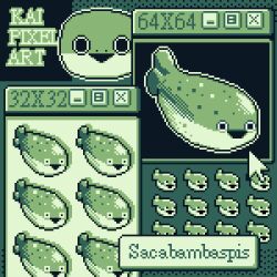 Rule 34 | absurdres, animal focus, black mouth, chinese commentary, cursor, fish, green theme, highres, kaipixelart, monochrome, multiple views, no humans, open mouth, original, pixel art, sacabambaspis, simple background, triangle mouth, window (computing)
