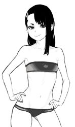 Rule 34 | 1girl, bikini, ijiranaide nagatoro-san, nagatoro hayase, navel, smile, swimsuit, wabaki