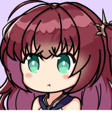 Rule 34 | 1girl, :t, ahoge, azur lane, bare shoulders, blue sailor collar, blush, closed mouth, commentary request, green eyes, hair between eyes, hair ornament, long hair, looking at viewer, nagato-chan, one side up, portrait, pout, purple background, red hair, sailor collar, shirt, sidelocks, simple background, sleeveless, sleeveless shirt, solo, surcouf (azur lane)