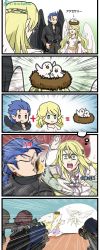 Rule 34 | 1other, 2girls, 3boys, alfonse (fire emblem), belt, bird, bird nest, black wings, blonde hair, blue eyes, blue hair, brother and sister, chiba tsukasa, circlet, comic, dress, earrings, closed eyes, feathered wings, fire emblem, fire emblem: path of radiance, fire emblem: radiant dawn, fire emblem fates, fire emblem heroes, from behind, gloves, green eyes, hairband, highres, holding, holding staff, hood, hood up, jewelry, kiran (fire emblem), leanne (fire emblem), long hair, long sleeves, multiple boys, multiple girls, naesala, nintendo, open mouth, pink hair, reyson, robe, sakura (fire emblem), short hair, siblings, staff, white wings, wings