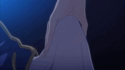 Rule 34 | animated, animated gif, bulge, hand on another&#039;s penis, penis under another&#039;s clothes, shinkyoku no grimoire