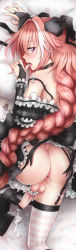 Rule 34 | 1boy, :o, after anal, anus, arm up, ass, astolfo (fate), bare shoulders, bed sheet, big hair, black bow, black choker, black dress, black footwear, blush, bow, braid, bridal gauntlets, censored, choker, chunyan, clothes lift, clothes pull, commentary request, cross-laced footwear, cum, cum in ass, cum on clothes, cum on male, cum on self, cum string, cumdrip, dakimakura (medium), dress, dress bow, dress lift, dress pull, ejaculation, erection, eyelashes, fang, fate/apocrypha, fate (series), fingernails, frilled dress, frilled pillow, frills, from above, furrowed brow, gaping, garter straps, hair between eyes, hair bow, hair intakes, half-closed eyes, hand up, has uncensored version, headpat, high heels, highres, horizontal-striped legwear, large bow, leg up, long hair, long sleeves, looking at viewer, looking back, lying, male focus, multicolored hair, nipple slip, nipples, nose blush, on stomach, open mouth, penis, penis ornament, perineum, petticoat, pillow, pink hair, polka dot, polka dot bow, polka dot dress, polka dot footwear, polka dot legwear, projectile cum, purple eyes, sample watermark, single braid, skindentation, sleeve cuffs, sleeves past wrists, solo, spaghetti strap, strap slip, streaked hair, striped clothes, striped thighhighs, tears, testicles, thighhighs, trap, two-tone hair, unmoving pattern, watermark, white bow, white hair