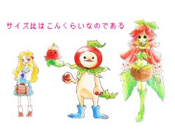 Rule 34 | digimon, digimon (creature), evolutionary line, fairy, flower, monster girl, original, petals, plant girl, school uniform