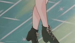 Rule 34 | 1990s (style), animated, animated gif, ass, bishoujo senshi sailor moon, boots, bow, brown hair, choker, cross-laced footwear, earrings, elbow gloves, gloves, green eyes, jewelry, kino makoto, lace-up boots, leotard, long hair, lowres, magical girl, miniskirt, ponytail, retro artstyle, sailor collar, sailor jupiter, screencap, skirt, smile, spinning, tiara, transformation, white gloves