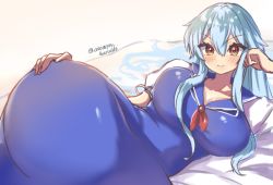 Rule 34 | artist request, ass, breasts, huge ass, huge breasts, kamishirasawa keine, tagme, touhou