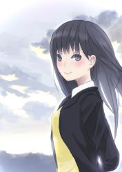 Rule 34 | amagami, ayatsuji tsukasa, black eyes, black hair, long hair, rikkukku, school uniform, solo