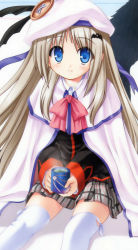Rule 34 | 1girl, artist request, little busters!, noumi kudryavka, solo, tagme, thighhighs