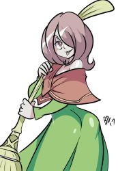 Rule 34 | 10s, 1girl, ass, bigdead, female focus, highres, little witch academia, solo, sucy manbavaran