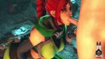 Rule 34 | 1boy, 1girl, 3d, animated, bouncing breasts, braid, breasts, cassie (paladins), fellatio, hetero, large breasts, oral, paladins, penis, ponytail, red hair, source filmmaker (medium), stallorde, uncensored, video
