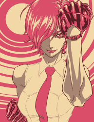 Rule 34 | box, gloves, highres, mature female, red hair, red lips, snk, solo, the king of fighters, vanessa (kof)
