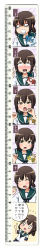 Rule 34 | 0 0, 1girl, :d, ahegao, bed sheet, black hair, blank eyes, blush, collarbone, commentary request, double v, drooling, flying sweatdrops, foaming at the mouth, fubuki (kancolle), highres, implied sex, kantai collection, long image, looking at viewer, low ponytail, lying, measurements, measuring, open mouth, penis measuring, pointing, pointing up, polka dot, polka dot background, ponytail, ruler, saliva, smile, super masara, sweat, tall image, tears, tongue, translated, unconscious, v, white eyes