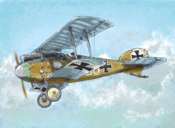 Rule 34 | aircraft, airplane, albatross d.i, biplane, cloud, flying, military, original, sakusa kuruku, world war i