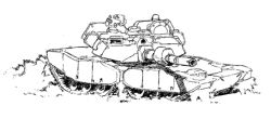 Rule 34 | lowres, military, military vehicle, monochrome, motor vehicle, nezunezu, sketch, tank, vehicle