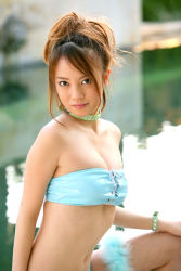 Rule 34 | bikini, choker, highres, ishizaka chinami, photo (medium), side-tie bikini bottom, swimsuit, tagme