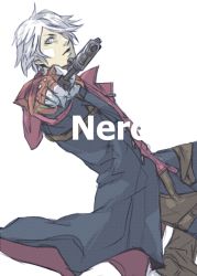 Rule 34 | 00s, 1boy, artist request, capcom, devil may cry (series), gun, nero (devil may cry), tagme, weapon