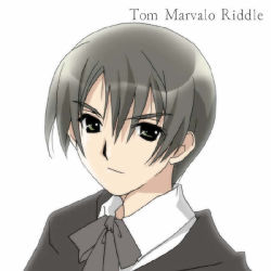 Rule 34 | 1boy, animification, character name, green eyes, harry potter (series), koge donbo, male focus, solo, tom marvolo riddle, tom riddle, typo, wizarding world