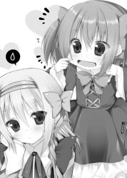 Rule 34 | 2girls, aged down, claire rouge, multiple girls, rinslet laurenfrost, seirei tsukai no blade dance