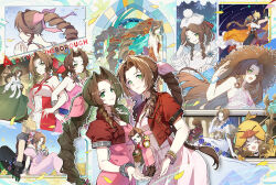 Rule 34 | 1boy, 1girl, aerith gainsborough, aerith gainsborough (chocobo suit), aerith gainsborough (fairy of snowfall), aerith gainsborough (garnet&#039;s gown), aerith gainsborough (prism dress), aerith gainsborough (red dress), aerith gainsborough (rosy battle suit), aerith gainsborough (sunny robe), animal hood, aqua nails, armlet, armor, artist name, back-to-back, back bow, backless dress, backless outfit, bangle, bare shoulders, basket, beach, bead bracelet, beads, belt, bikini, bird hood, black bodysuit, black choker, black gloves, black pants, black vest, blonde hair, blue flower, blue ribbon, blue rose, blue sky, blush, bodysuit, boots, bow, bracelet, braid, braided ponytail, breasts, brown hair, cardigan, cat princess, character name, chocobo, choker, church, cleavage, cleavage cutout, closed eyes, closed mouth, clothing cutout, cloud strife, coat, cosplay, couple, cowboy shot, crisis core final fantasy vii, cropped jacket, detached sleeves, dissidia final fantasy, dress, dress flower, falling petals, fang, field, final fantasy, final fantasy ix, final fantasy tactics, final fantasy vii, final fantasy vii ever crisis, final fantasy vii rebirth, final fantasy vii remake, finger to mouth, fingerless gloves, fireworks, flamenco dress, flower, flower basket, flower choker, flower field, frilled dress, frills, full body, fur-trimmed coat, fur trim, garnet til alexandros xvii, garnet til alexandros xvii (cosplay), gloves, gold trim, green skirt, hair bow, hair flower, hair ornament, hair ribbon, halter dress, halterneck, hand on another&#039;s back, happy, hat, head scarf, hetero, highres, holding, holding basket, holding flower, holding staff, hood, jacket, jewelry, juliet sleeves, kingdom hearts, kingdom hearts ii, light blush, lily (flower), locked arms, long dress, long hair, long skirt, long sleeves, low ponytail, materia, medium breasts, multiple views, nail polish, official alternate costume, one eye closed, onesie, open mouth, orange dress, outdoors, own hands together, pants, parted bangs, petals, pink bikini, pink dress, pink ribbon, plunging neckline, polka dot, polka dot bow, ponytail, puffy long sleeves, puffy short sleeves, puffy sleeves, purple belt, red bow, red flower, red jacket, red ribbon, red sleeves, ribbon, ribbon choker, ring, ringlets, rose, see-through, see-through sleeves, short hair, short sleeves, shoulder armor, sideboob, sidelocks, single braid, skirt, sky, smile, snowflakes, spiked hair, staff, stained glass, strapless, strapless dress, straw hat, sun hat, sweater, sweater dress, swimsuit, swinging, tiara, two-tone dress, v, vest, wavy hair, white cardigan, white coat, white dress, white flower, white gloves, white sleeves, white sweater, winter clothes, winter coat, yellow flower, yellow petals, zidane tribal, zidane tribal (cosplay)