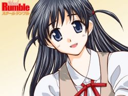 Rule 34 | 00s, 1girl, school rumble, short twintails, solo, tsukamoto tenma, twintails, two side up