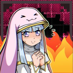 Rule 34 | animal hat, digimon, digimon (creature), hat, nun, rabbit hat, sistermon blanc, sticker