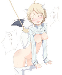 Rule 34 | 10s, 1girl, animal ears, ass, bdsm, blonde hair, blush, bondage, bound, brave witches, breasts, clothes lift, clothes pull, fake animal ears, female focus, functionally nude, inverted nipples, kazamidori, kazamidori (lumq), medium breasts, nikka edvardine katajainen, nipples, open mouth, pantyhose, pantyhose pull, pee, peeing, pussy juice, rope, screaming, shirt lift, short hair, solo, spanked, standing, strike witches, tail, tears, translated, uniform, white pantyhose, world witches series
