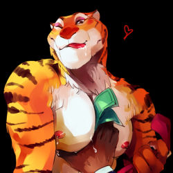 Rule 34 | 2boys, drooling, furry, furry male, male focus, mayor lionheart, money, multiple boys, muscular, muscular male, mushi shita, naughty face, nipples, pectorals, pectoral cleavage, pectorals, prostitution, saliva, tiger dancer (zootopia), yaoi, zootopia