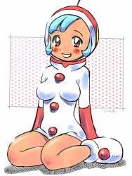 Rule 34 | blush, breasts, cleavage, milk-chan, smile, tagme