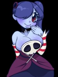 Rule 34 | 1girl, breasts, highres, large breasts, skullgirls, solo, squigly (skullgirls), tagme