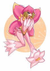 Rule 34 | digimon, digimon (creature), fairy, flower, highres, lilamon, monster girl, petals, plant girl