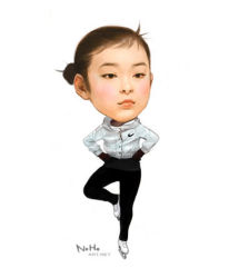 Rule 34 | figure skating, kim yu-na, korea, korean text, lowres, olympics