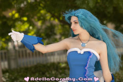 Rule 34 | blue hair, cosplay, deep blue pearl voice, long hair, mermaid, mermaid melody pichi pichi pitch, monster girl, noelle, photo (medium)