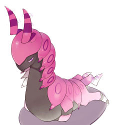 Rule 34 | 10s, creature, creatures (company), full body, game freak, gen 5 pokemon, horns, nintendo, no humans, pokemon, pokemon (creature), pokemon bw, scolipede, simple background, sindoll, standing, white background