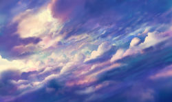 Rule 34 | cloud, fantasy, landscape, no humans, original, sakimori (hououbds), scenery, sky